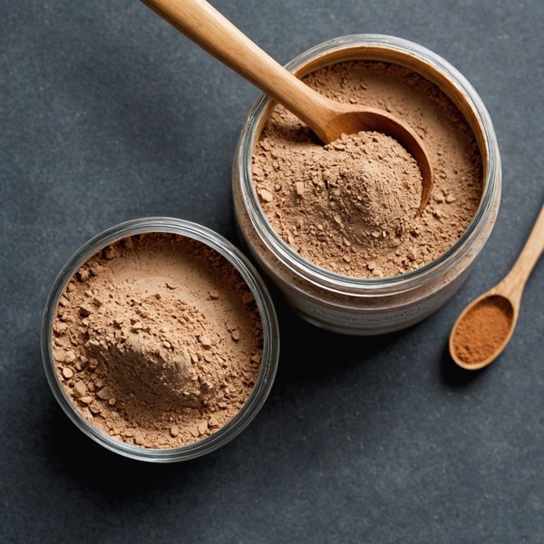 Des masques argile exfoliant poudre pour une peau éclatante